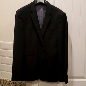 Express Black Performance Blazer Men's Size 36 Short Extra Slim